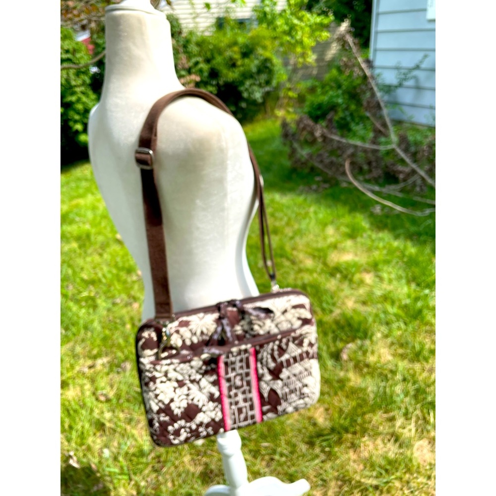 Vera Bradley's Imperial Style Quilted Cotton Covered Tablet/Briefcase